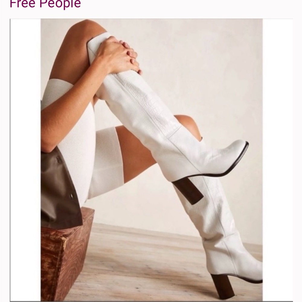 Free People Knee-High Boots